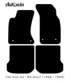 Dark Blue Floor Mats for Audi A4 - B5 Avant (1996 - 1999) | ER56 Design - AutoWin