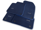 Dark Blue Floor Mats for Audi A5 - F53 Coupe (2020-2023) | ER56 Design - AutoWin
