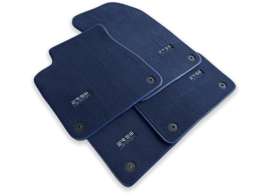Dark Blue Floor Mats for Audi A6 - C5 Avant (1997-2002) | ER56 Design - AutoWin
