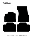 Dark Blue Floor Mats for Audi Q8 e-tron (2023-2025) | ER56 Design - AutoWin