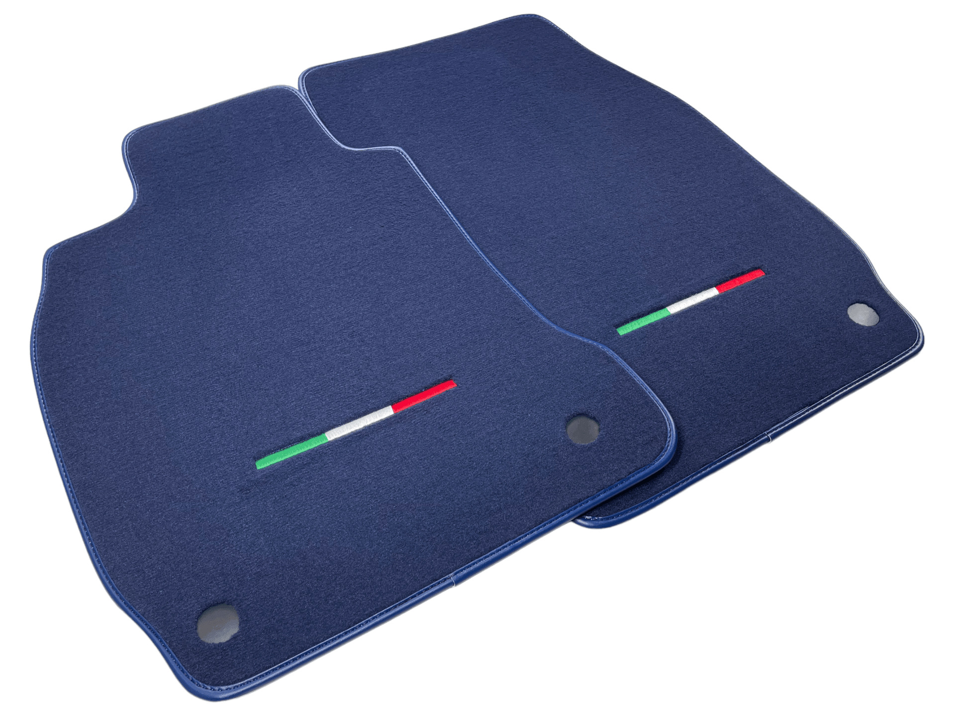 Dark Blue Floor Mats For Maserati Quattroporte IT Edition - AutoWin