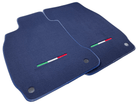 Dark Blue Floor Mats For Maserati Quattroporte IT Edition - AutoWin