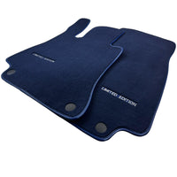 Dark Blue Floor Mats For Mercedes Benz C-Class S204 Estate (2007-2014) | Limited Edition - AutoWin