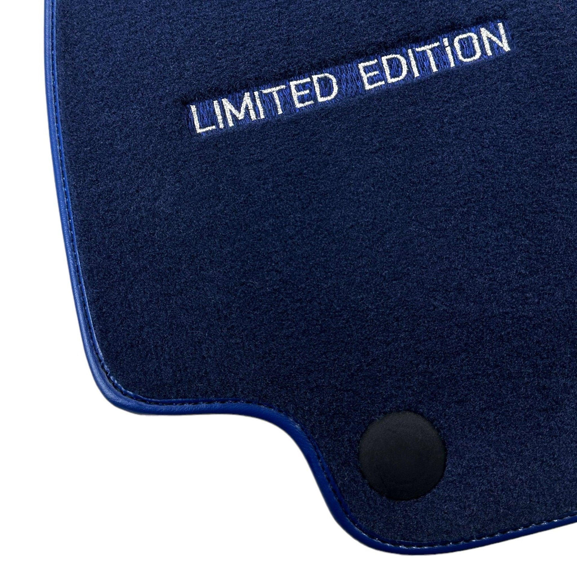 Dark Blue Floor Mats For Mercedes Benz EQS-Class X296 (2022-2023) | Limited Edition - AutoWin