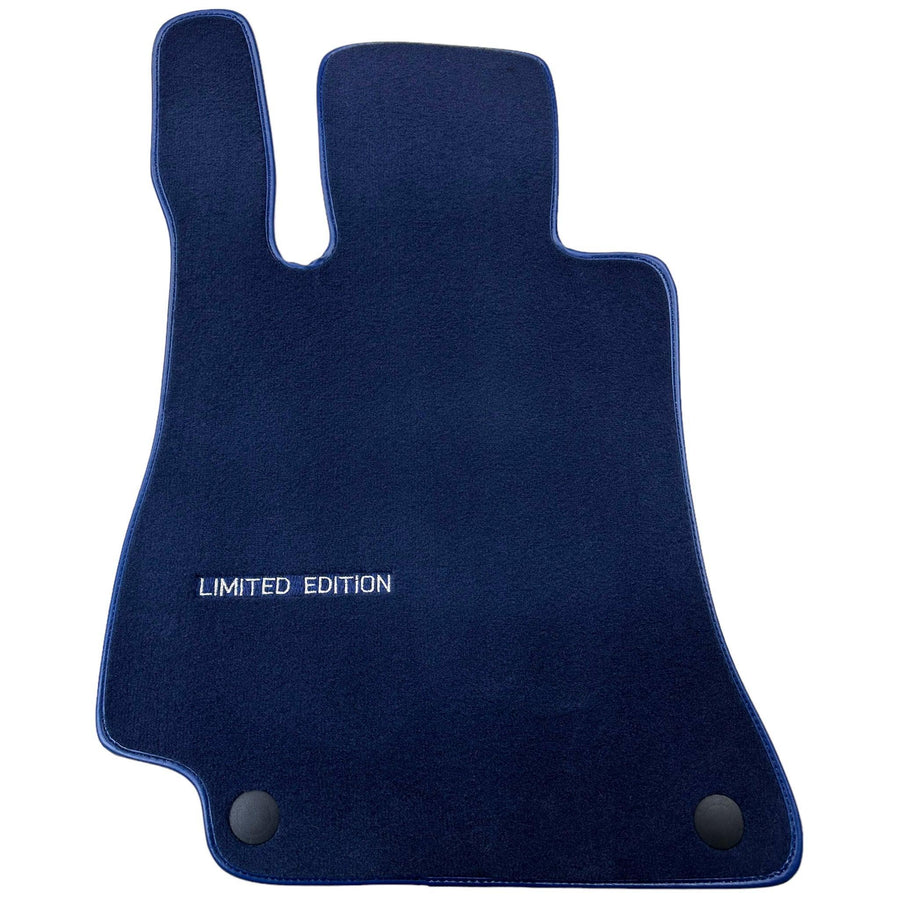 Dark Blue Floor Mats For Mercedes Benz GL-Class X166 (2012-2015) | Limited Edition - AutoWin