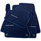 Dark Blue Floor Mats For Mercedes Benz GLA-Class X156 (2017-2020) | Limited Edition - AutoWin