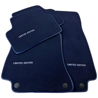 Dark Blue Floor Mats For Mercedes Benz GLA-Class X156 (2017-2020) | Limited Edition - AutoWin