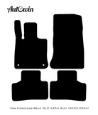 Dark Blue Floor Mats For Mercedes Benz GLC-Class X254 SUV (2023-2024) | Limited Edition - AutoWin