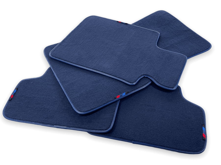 Dark Blue Mats For BMW 1 Series E88 Convertible With M Package - AutoWin