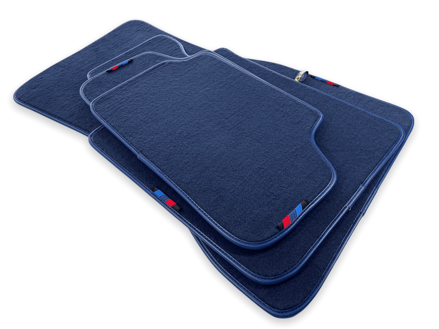 Dark Blue Mats For BMW 1 Series E88 Convertible With M Package - AutoWin