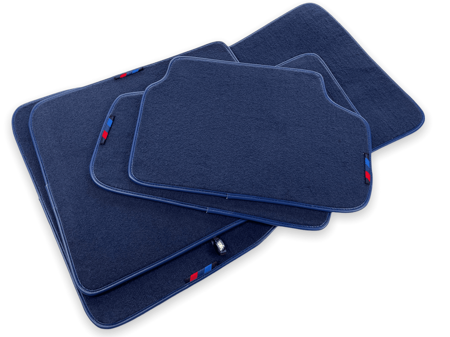 Dark Blue Mats For BMW 1 Series E88 Convertible With M Package - AutoWin