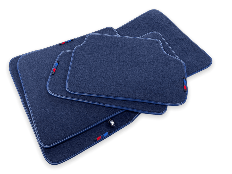 Dark Blue Mats For BMW 1 Series E88 Convertible With M Package - AutoWin