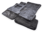 Dark Gray Sheepskin Floor Mats For Rolls Royce Phantom 2003–2016 Er56 Design Brand - AutoWin
