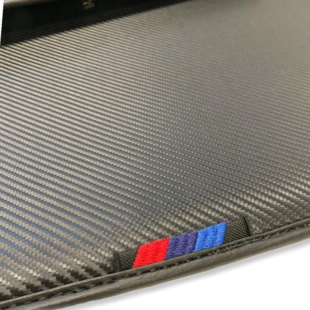 Floor Mats For BMW 3 Series E30 2-doors Coupe Autowin Brand Carbon Fiber Leather - AutoWin