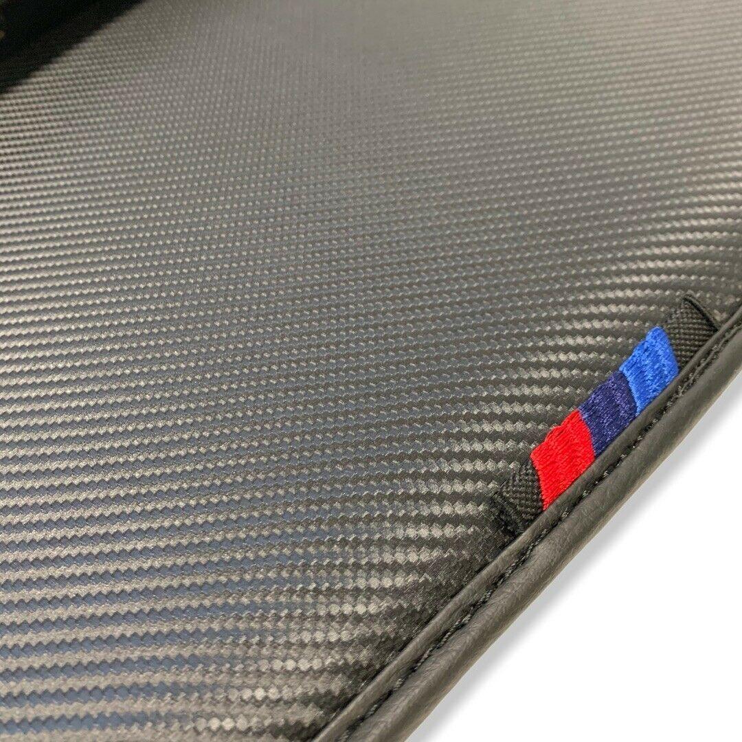 Floor Mats For BMW 3 Series E36 4-door Sedan Autowin Brand Carbon Fiber Leather - AutoWin