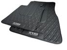 Floor Mats For BMW 5 Series E61 Wagon Black Leather Er56 Design - AutoWin