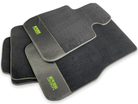Floor Mats For BMW 7 Series G12 Carbon Leather Er56 Design - AutoWin