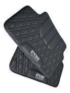 Floor Mats For BMW M3 E92 Black Leather Er56 Design - AutoWin