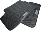 Floor Mats For BMW M5 E39 Black Leather Er56 Design - AutoWin