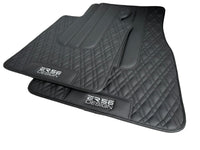 Floor Mats For BMW X3 - E83 SUV Black Leather Er56 Design - AutoWin