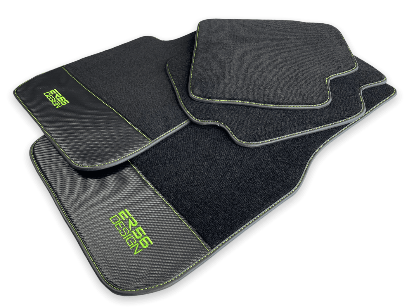 Floor Mats for BMW iX (2022-2024) with Carbon Leather | ER56 Design - AutoWin