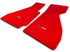 Floor Mats For Ferrari 328 GTB 1985-1989 Red Autowin Brand Italian Edition - AutoWin