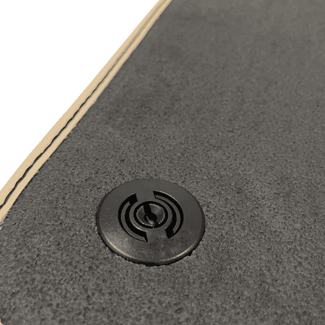 Floor Mats For Ferrari 458 Italia (2009-2015) Beige Autowin Brand Italian Edition - AutoWin