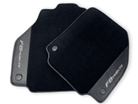 Floor Mats For Ferrari F8 Tributo 2019-2022 With Carbon Leather - AutoWin