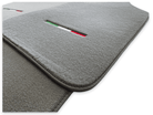 Gray Floor Mats for Fiat Punto Evo (2009-2012) 5 Doors - AutoWin