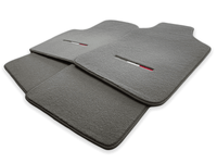 Gray Floor Mats for Fiat Punto Evo (2009-2012) 5 Doors - AutoWin