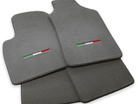 Gray Floor Mats for Fiat Punto Evo (2009-2012) 5 Doors - AutoWin