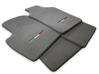 Gray Floor Mats for Fiat Punto Evo (2009-2012) 5 Doors - AutoWin