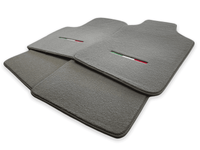 Gray Floor Mats for Fiat Punto Evo (2009-2012) 5 Doors - AutoWin