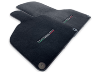 Floor Mats for Lamborghini Huracan With Italian Flag Red Stitch - AutoWin