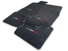Floor Mats For Maserati GranTurismo Sportline (2009-2019) Black IT Edition - AutoWin