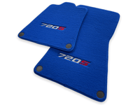 Floor Mats For McLaren 720S Blue Tailored Carpets Set AutoWin - AutoWin