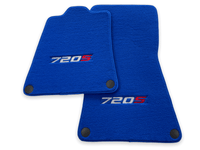 Floor Mats For McLaren 720S Blue Tailored Carpets Set AutoWin - AutoWin
