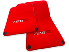 Floor Mats For McLaren 720S Red Tailored Carpets Set AutoWin - AutoWin