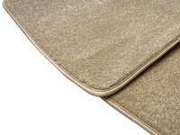 Floor Mats For Rolls Royce Ghost Series II (2021-2024) Beige Luxury Quality - AutoWin