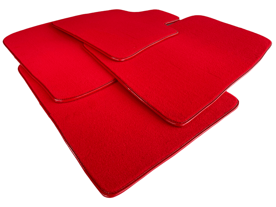 Floor Mats For Rolls Royce Phantom 2003–2016 Red - AutoWin