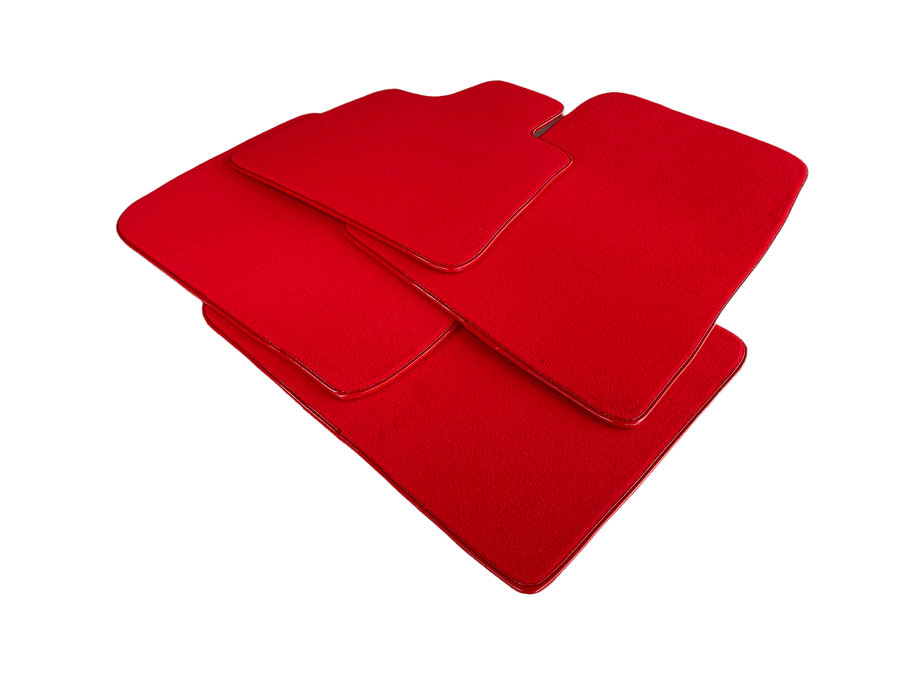 Floor Mats For Rolls Royce Phantom 2003–2016 Red - AutoWin