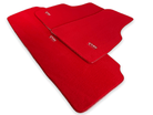 Floor Mats For Tesla Model Y Red Tailored Carpets ER56 Design - AutoWin
