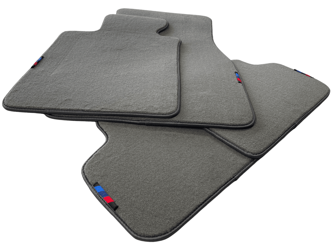 Gray Floor Mats For BMW 1 Series E81 With M Package AutoWin Brand - AutoWin