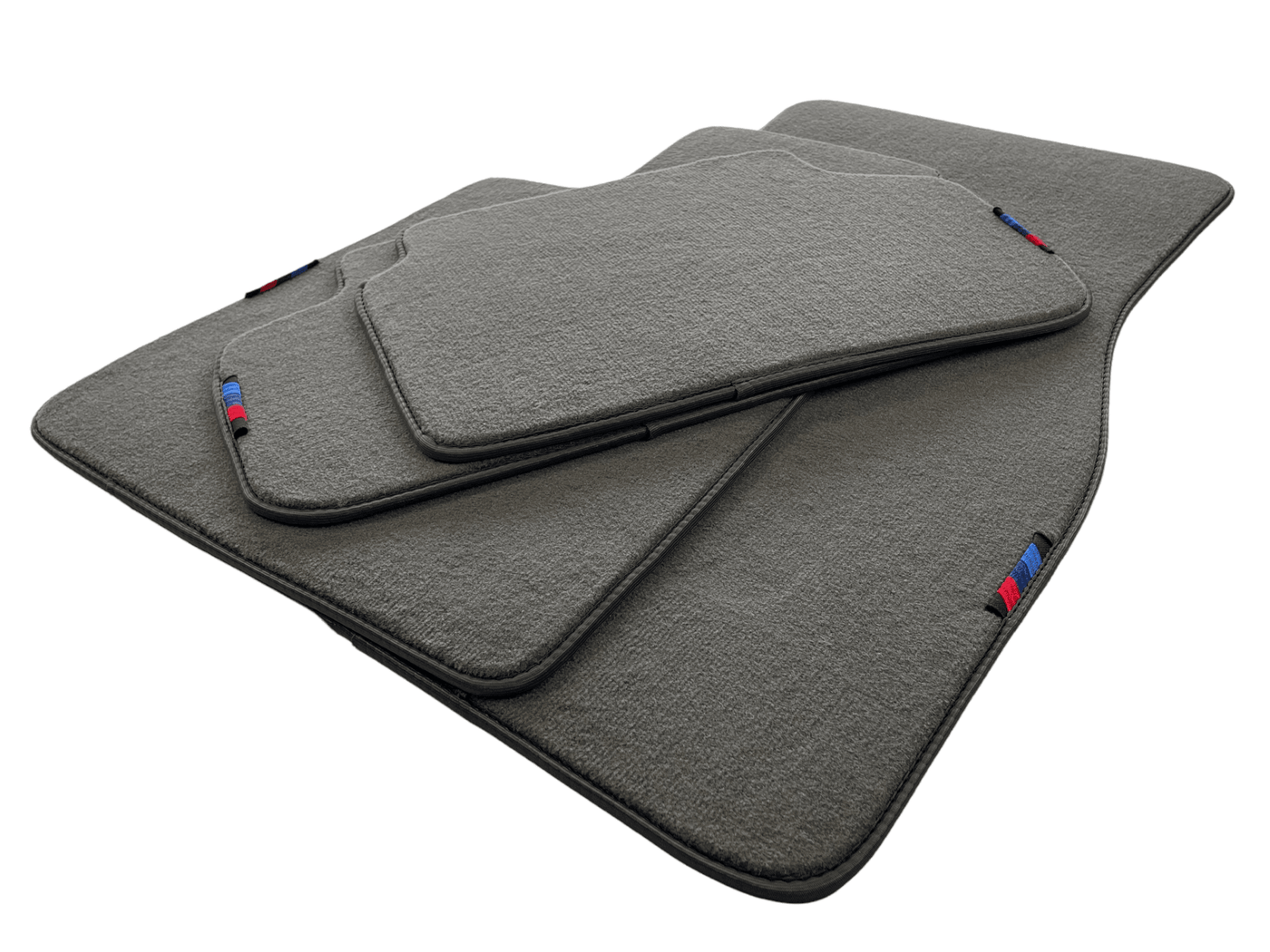 Gray Floor Mats For BMW 7 Series F02 With M Package AutoWin Brand - AutoWin