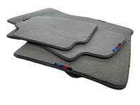 Gray Floor Mats For BMW 7 Series F02 With M Package AutoWin Brand - AutoWin