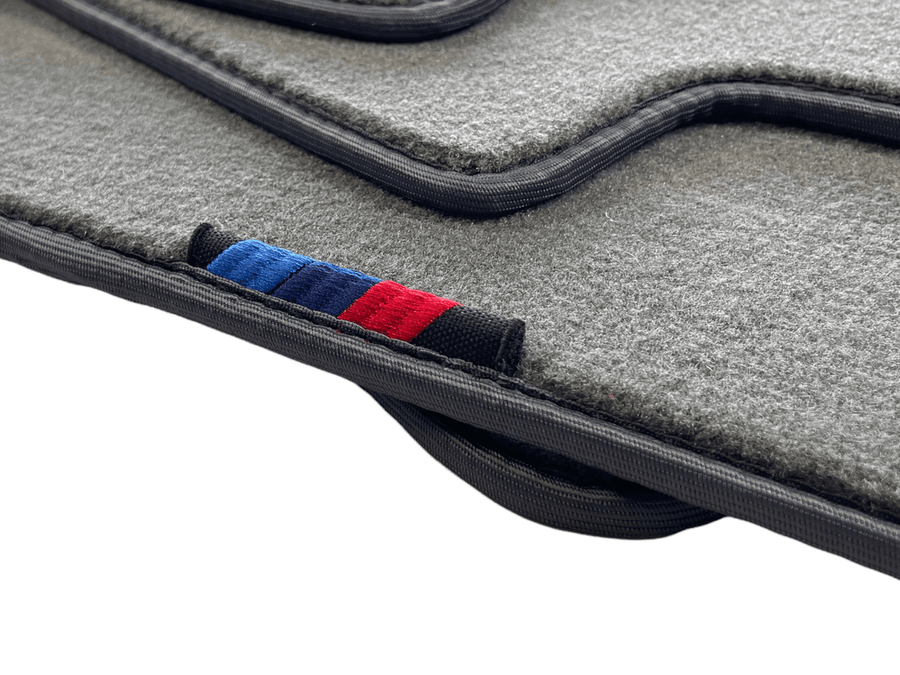 Gray Floor Mats For BMW 8 Series Gran Coupe G16 With M Package AutoWin Brand - AutoWin