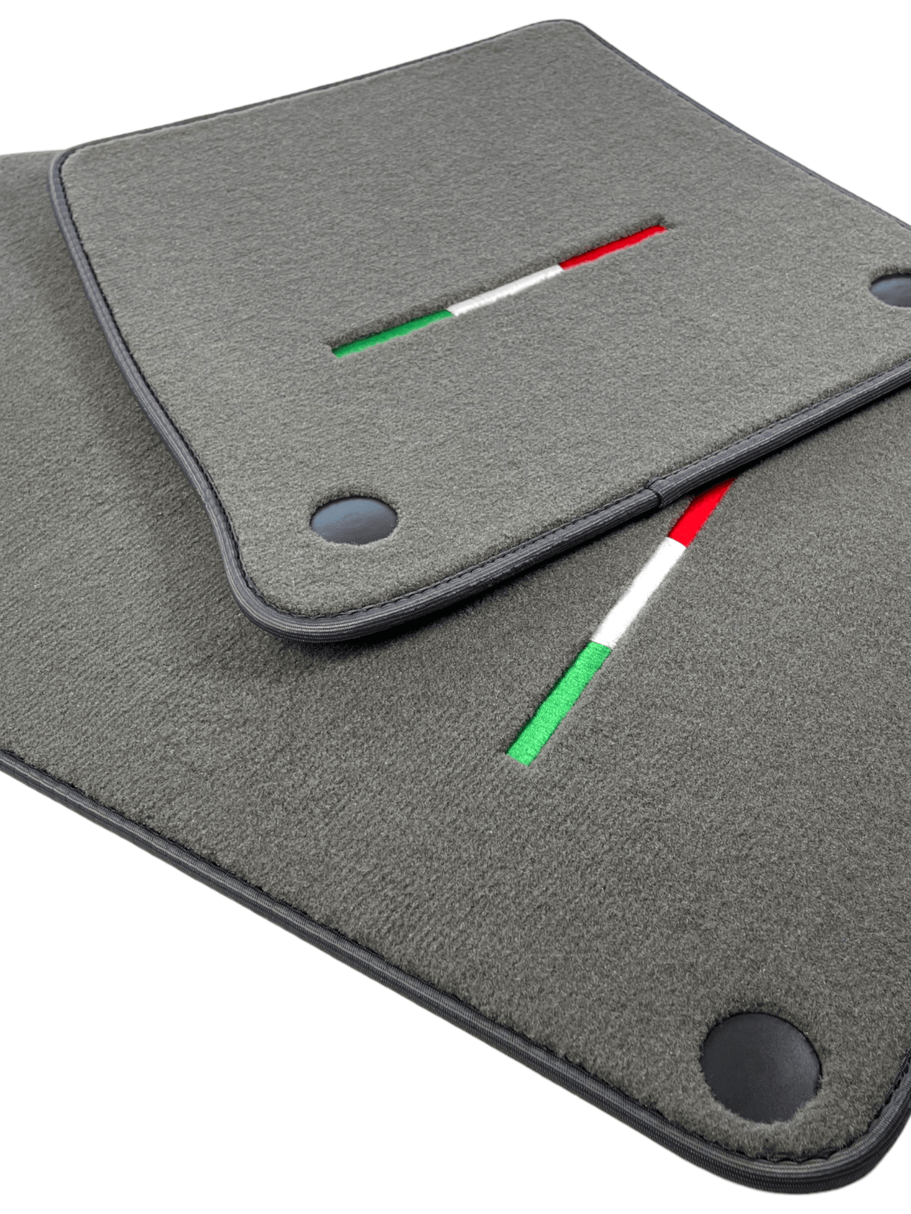 Gray Floor Mats For Ferrari 599 Coupe 2006-2012 Italian Edition - AutoWin