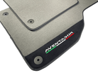 Gray Floor Mats for Lamborghini Aventador With Alcantara Leather - AutoWin
