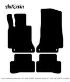 Gray Floor Mats For Mercedes Benz C-Class S205 Wagon Facelift (2018-2023) Hybrid | Limited Edition - AutoWin