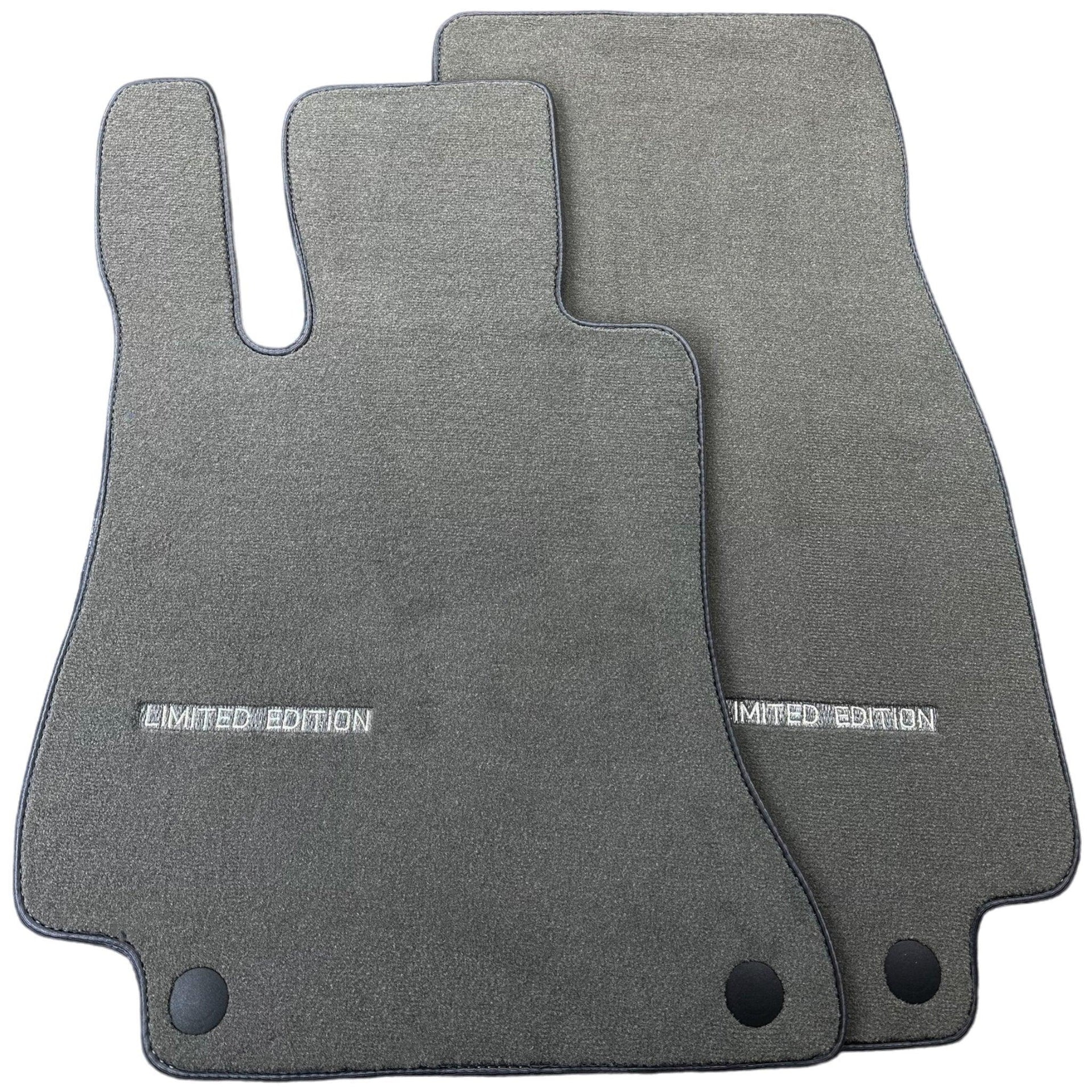 Gray Floor Mats For Mercedes Benz CLS-Class X218 Shooting Brake (2012-2014) | Limited Edition - AutoWin